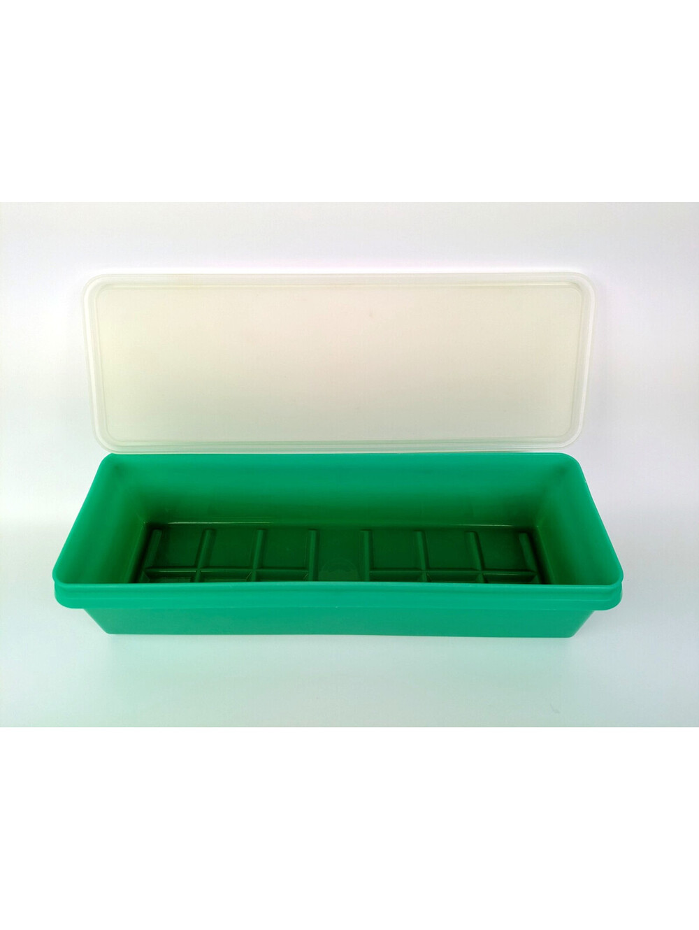 Vintage Tupperware Green Celery Keeper Thin-Stor Crisper Container 892 Lid 893
